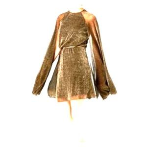 Calvin Klein Above The Knee Cape Dress